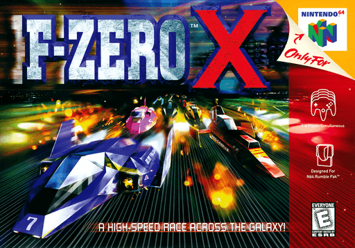 F-Zero X Nintendo 64 box art