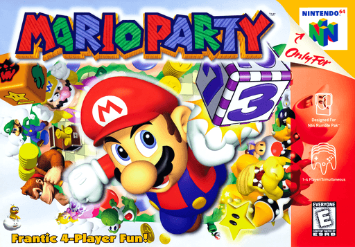 Mario Party Nintendo 64 box art